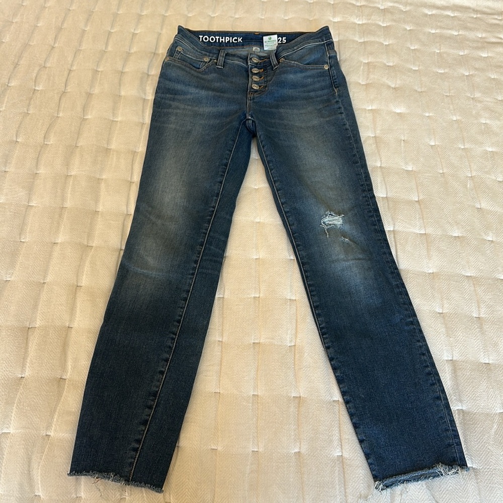J Crew Toothpick High Rise Jean - Picture 4 of 7
